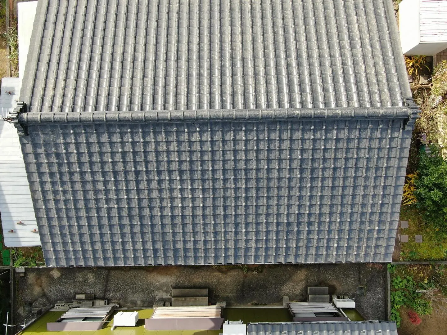 瓦部分取替え工事!